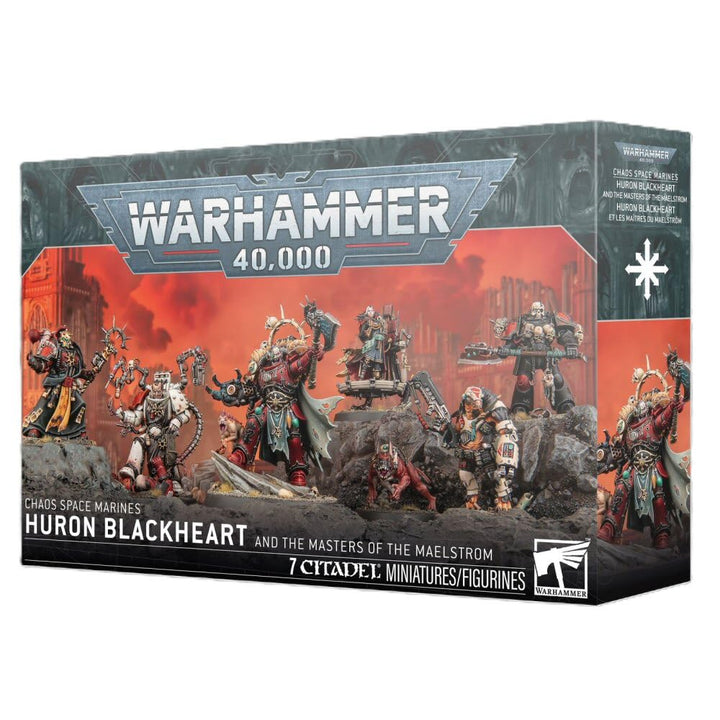 Games Workshop - Warhammer 40.000 - Chaos Space Marines: Huron Blackheart and the Masters of the Mae