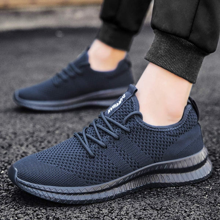 FUJEAK Herren Walkingschuhe Turnschuhe Fitnessstudio Sportschuhe Sneaker Running Tennis Schuhe Freiz