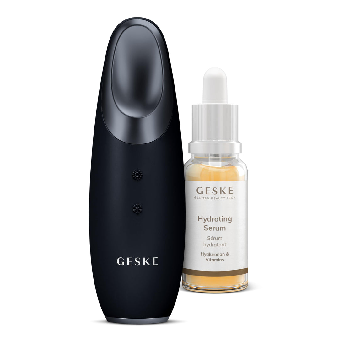 GESKE | SmartAppGuided™ Warm & Cool Eye Energizer | 6 in 1 + GESKE Hydrating Serum | Set mit passend