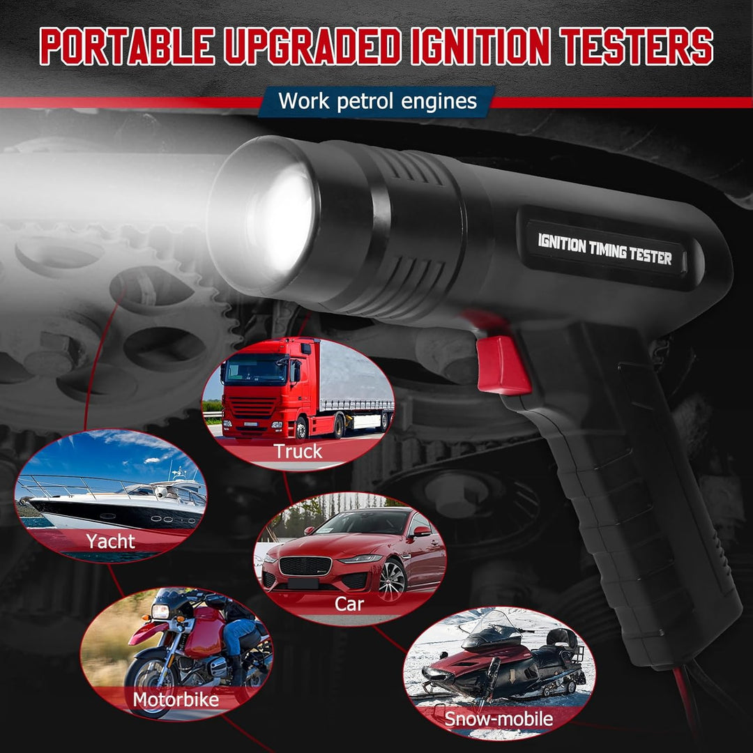 12V Professionelle Zündungsblitzlampe Zündung Timing auf Automotive, AutomotiveEngine-Timing-Licht e