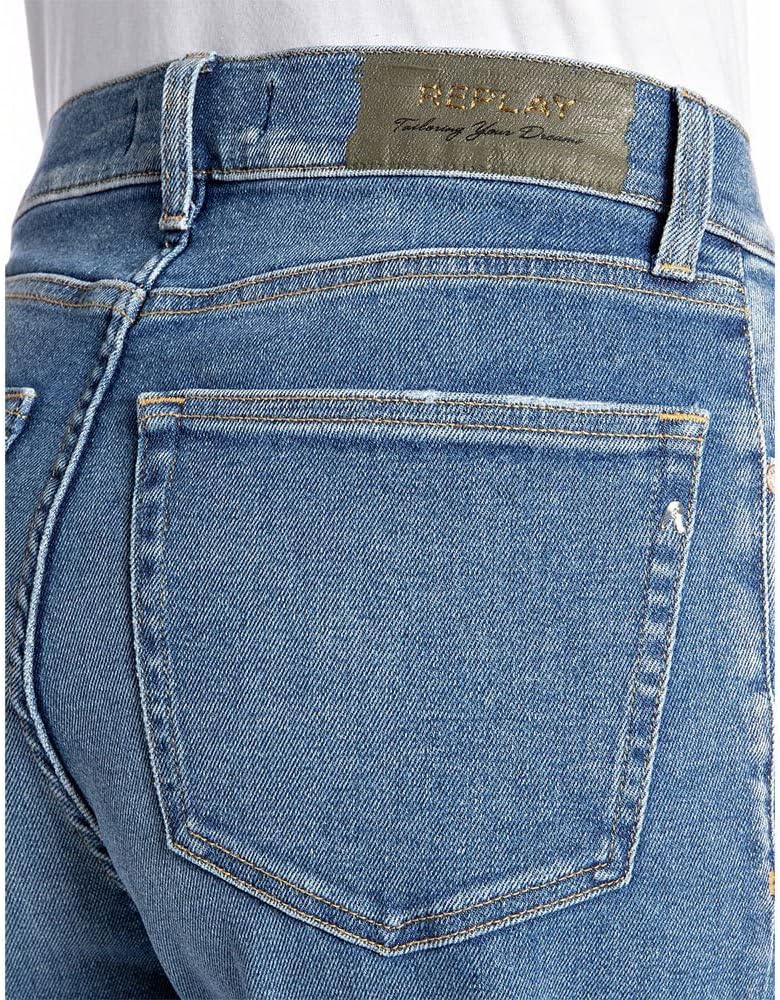 Replay Damen Jaylie Jeans 27W / 28L 009 Medium Blue, 27W / 28L 009 Medium Blue
