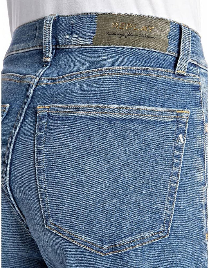 Replay Damen Jaylie Jeans 27W / 28L 009 Medium Blue, 27W / 28L 009 Medium Blue