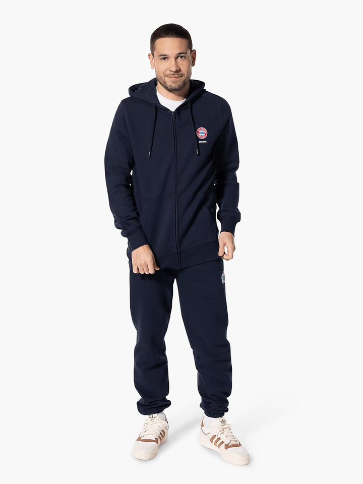 FC Bayern München I Zip-Hoodie Essential I Herren I Navy, XS