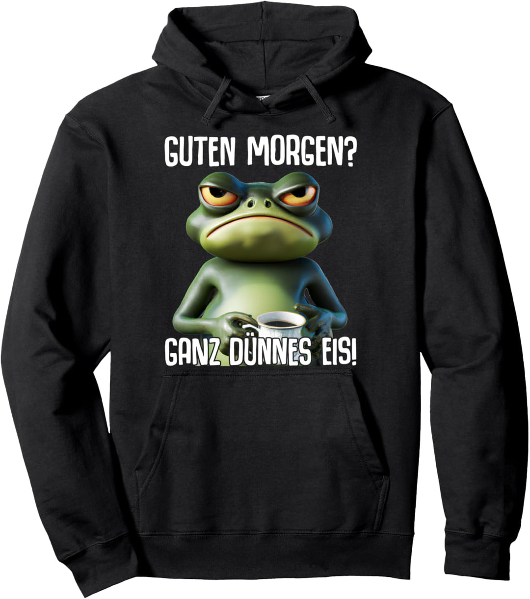 Kaffee Morgenmuffel Mitarbeiter Spruch Lustig Fun Geschenk Pullover Hoodie