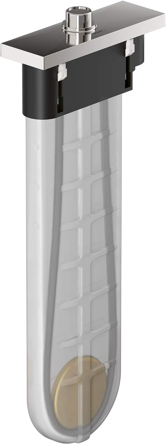 hansgrohe Schauchbox (sBox) eckiges Fertigset, Chrom Chrome Fertigset eckig, Chrome Fertigset eckig
