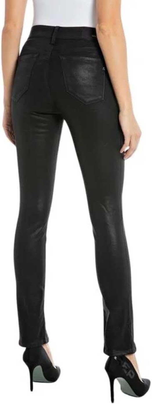Replay Damen Jeans New Luz Skinny-Fit mit Power Stretch 23W / 30L Black 098, 23W / 30L Black 098