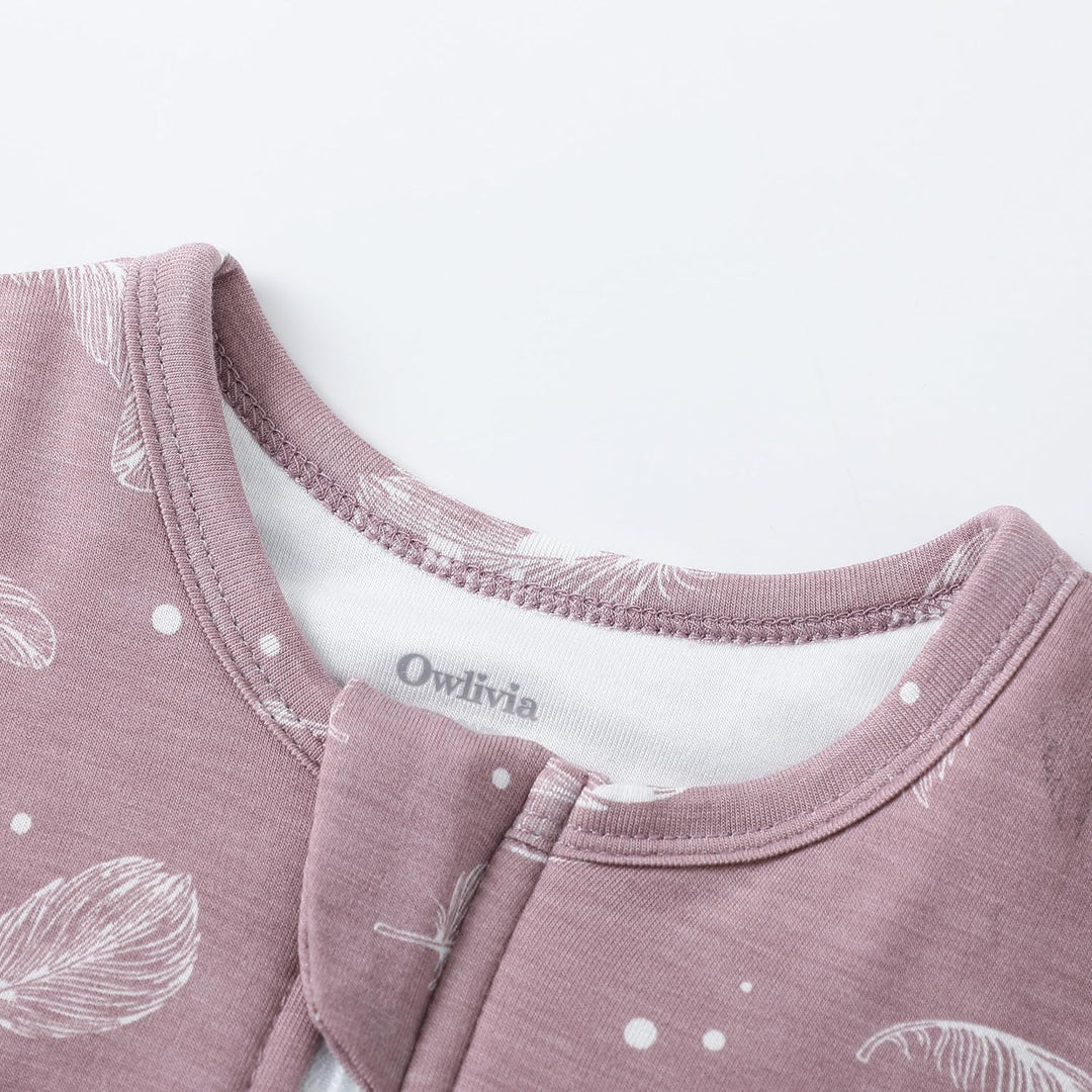 Owlivia Bambus Baby Schlafsack Unisex Kleinkinder-Schlafsack 1.0 TOG Tragbare Decke Baby Jungen Mädc