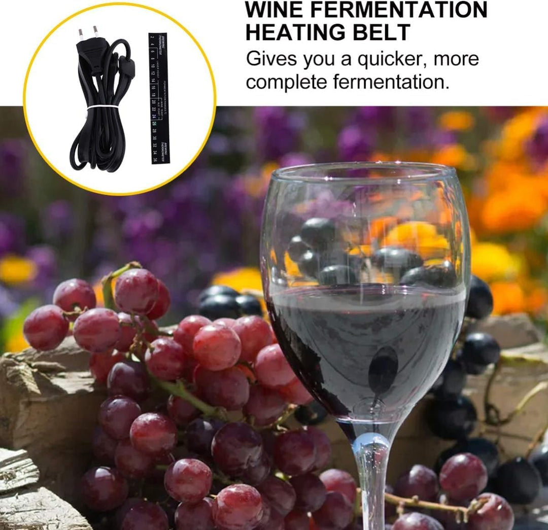 Homebrew Fermentation Heizband Pad, Kunststoff Fermenter Eimer EU Stecker 220V-250V, Brauen und Ferm