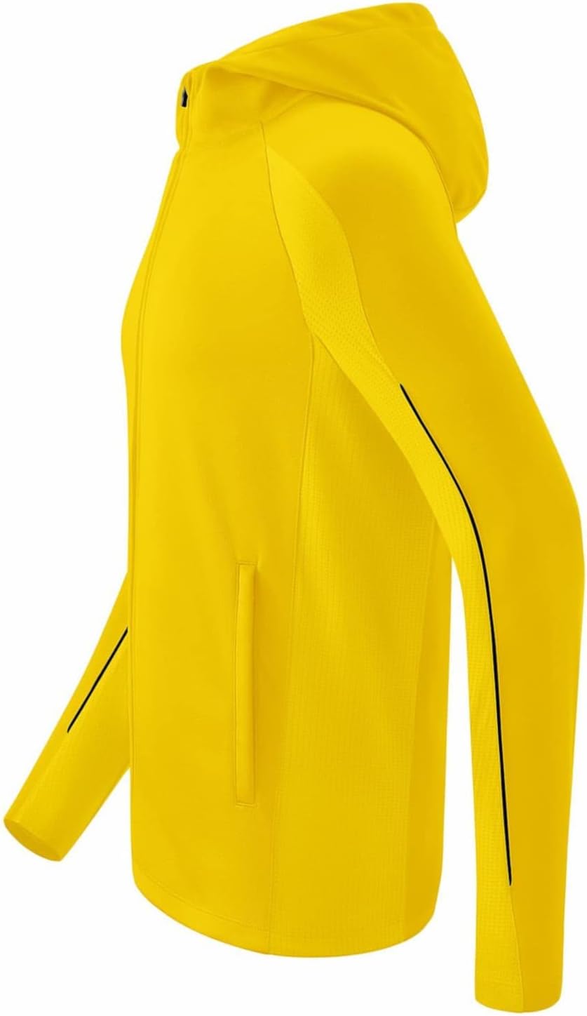 Erima Liga Star Kapuzenjacke Herren S gelb/schwarz, S gelb/schwarz