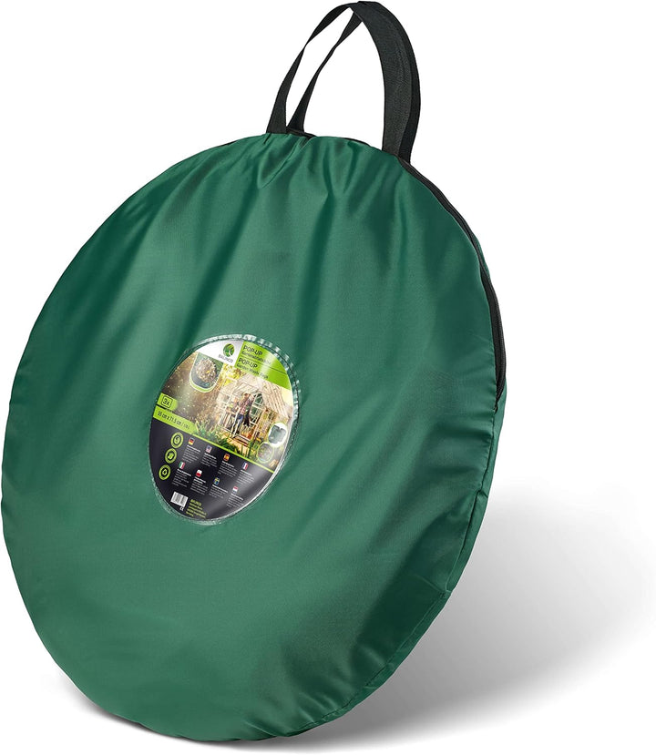 Balinco – Gartenabfallsack Pop-Up 3x170 L – Gartensack Laubsack grün selbstaufstellend & stabil – Gr