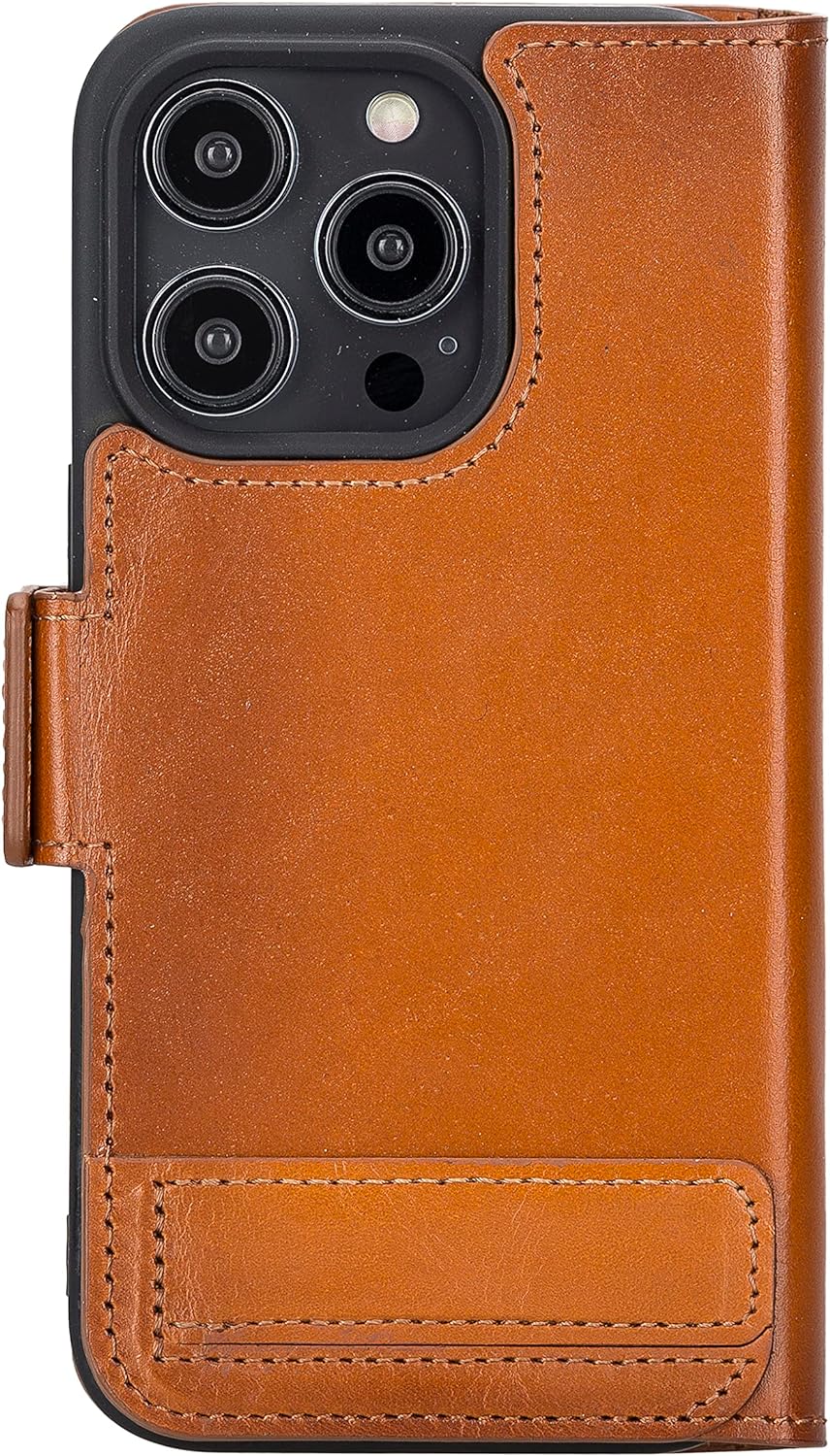 Solo Pelle aufklappbare Lederhülle kompatibel für iPhone 14 Pro Max in 6.7 Zoll inkl. 1 Kartenfach f