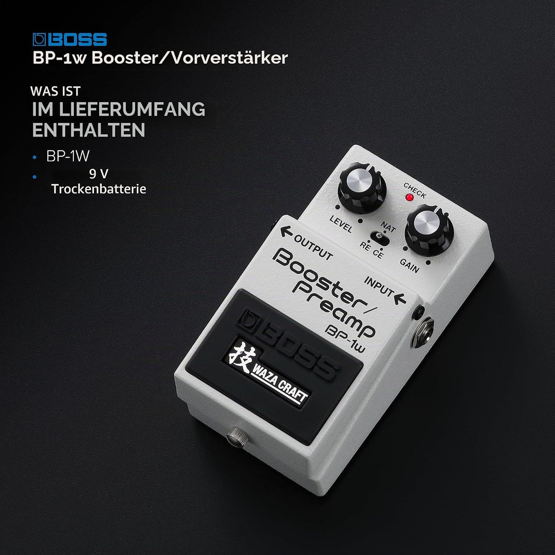 Boss BP-1W Wazacraft Clean Booster