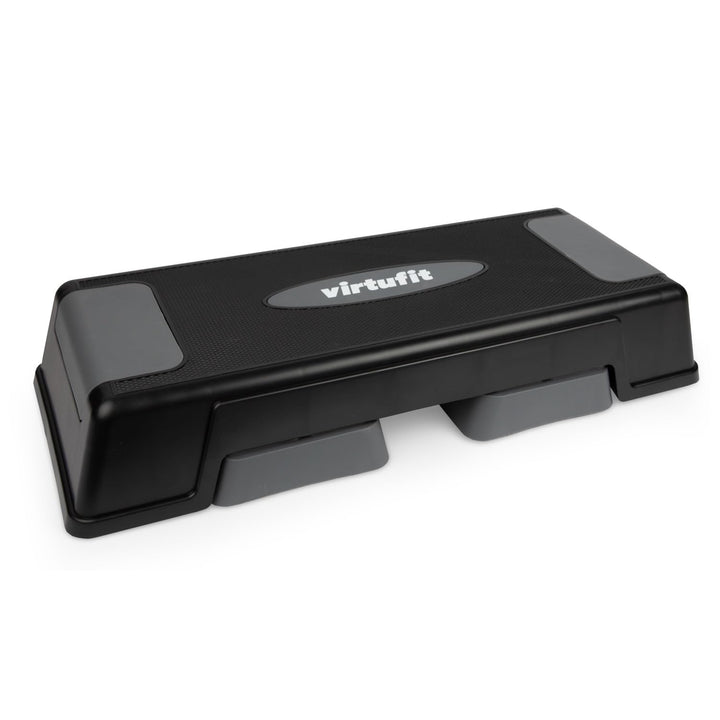 VirtuFit Verstellbarer Aerobic Stepper - Anti-Rutsch - Mini Stepper für Zuhause - Stepbrett bis 110k