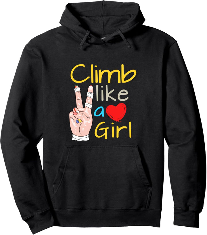 Klettergeschenk für Frauen und Mädchen Pullover Hoodie