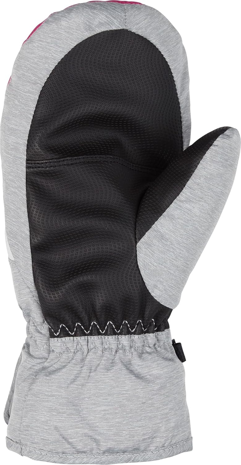 Ziener Unisex-Kinder Levin Skihandschuhe 4 pop pink/light melange, 4 pop pink/light melange