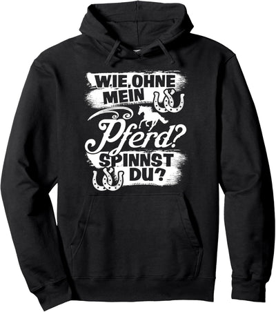 lustiger Spruch Reiter Liebe Leidenschaft Reiten Pferd Pullover Hoodie