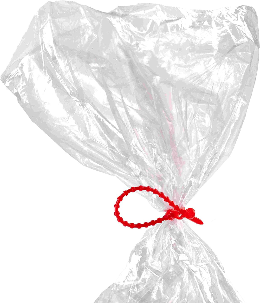 1000 x Blitzbinder Rasterschlaufen Universalbinder Kabelbinder in rot 120 mm lang 693212, 120 mm