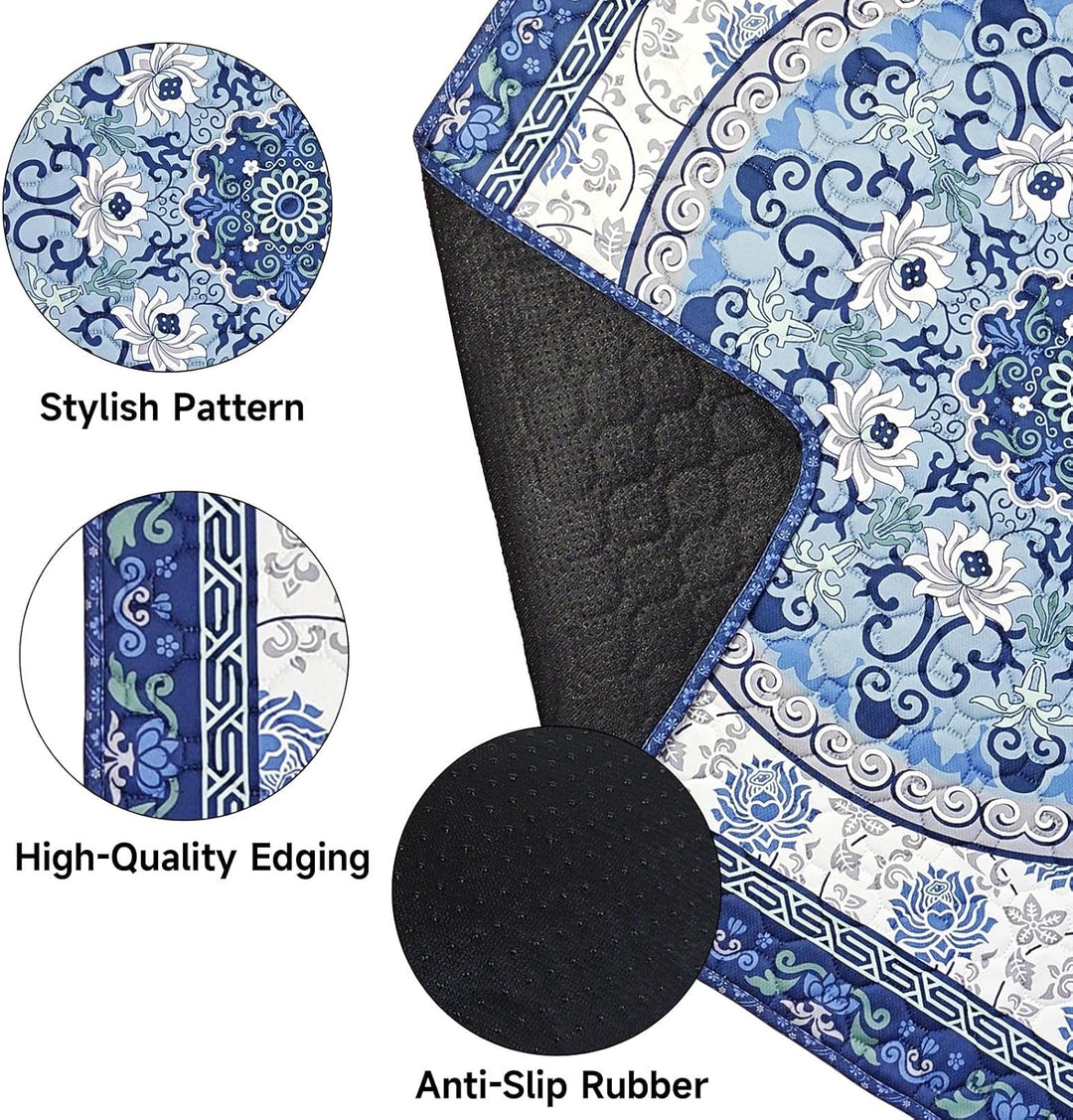 Washable Pee Pads for Dogs, 2 Pack Reusable Puppy Pads 45×60cm Super Absorbent Quick Dry Dog Trainin