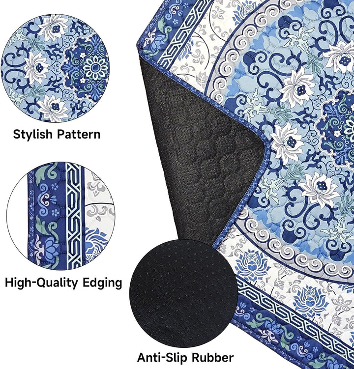 Washable Pee Pads for Dogs, 2 Pack Reusable Puppy Pads 45×60cm Super Absorbent Quick Dry Dog Trainin