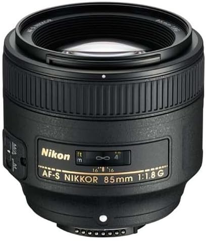 Nikon 2201 AF-S NIKKOR 85 mm 1:1,8G Objektiv, 85 mm