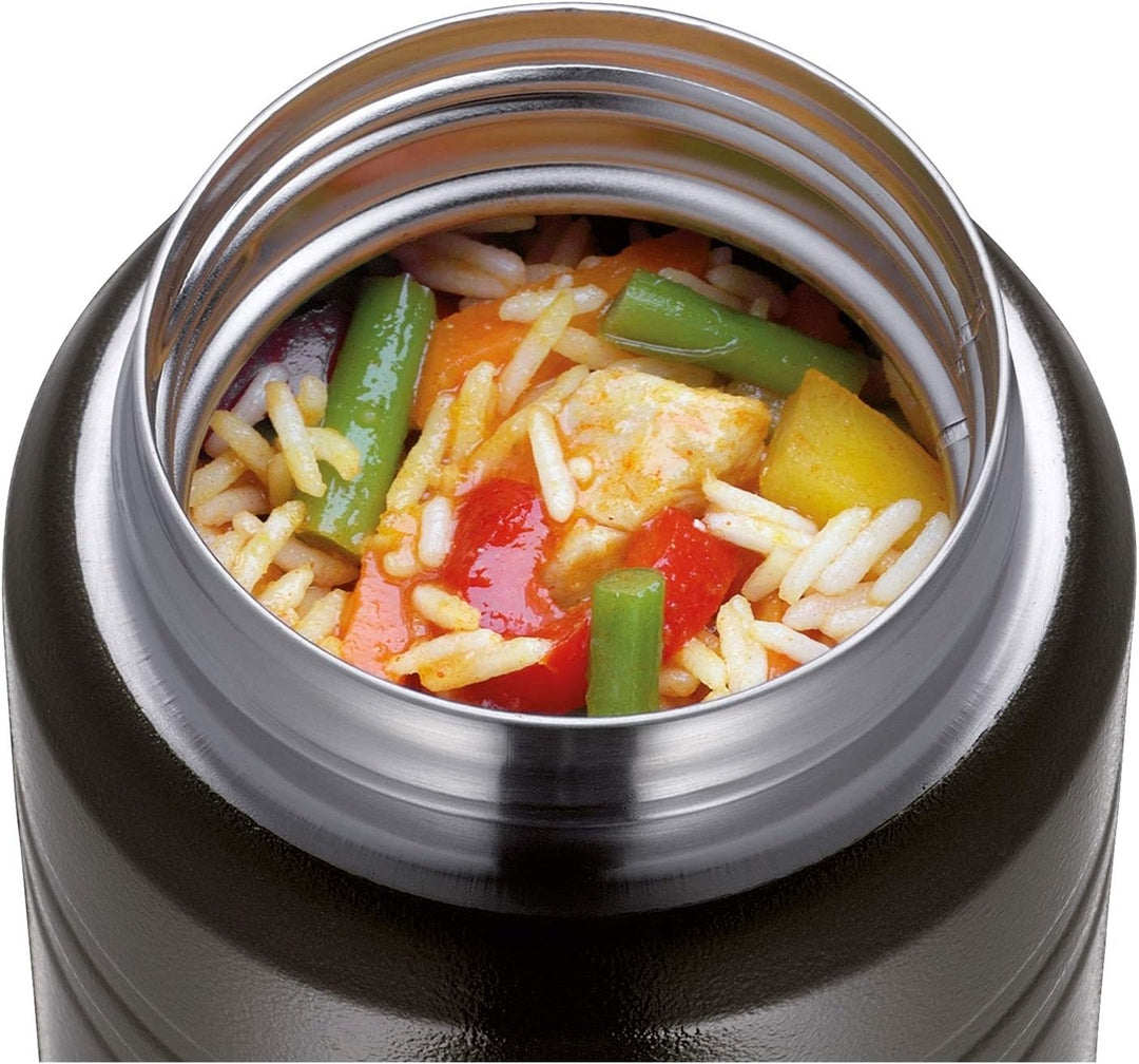 Cilio 545524 Food-Container, Edelstahl, schwarz, 9 x 9 x 16 cm ,