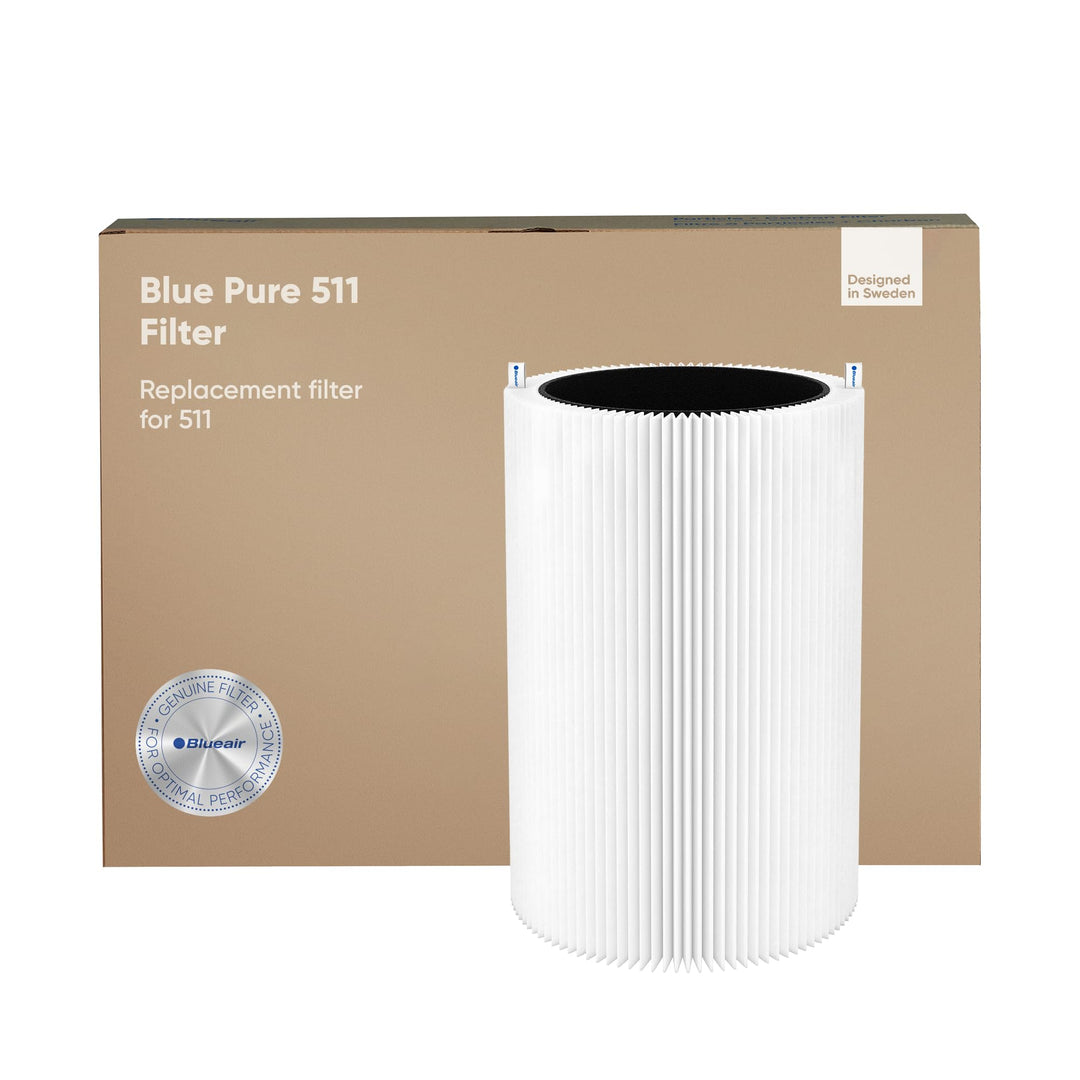 Blueair Blue Pure 511 Original-Ersatzfilter, Partikel und Aktivkohle, passend für Blue Pure 511 Luft