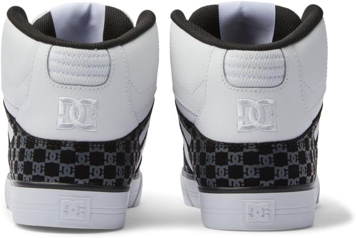 DC Shoes Herren Pure High-top WcSneaker 46 EU Black White Monogram, 46 EU Black White Monogram