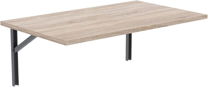 mikon 100x40 | Wandklapptisch Klapptisch Wandtisch Küchentisch Schreibtisch Kindertisch | Sonoma 100