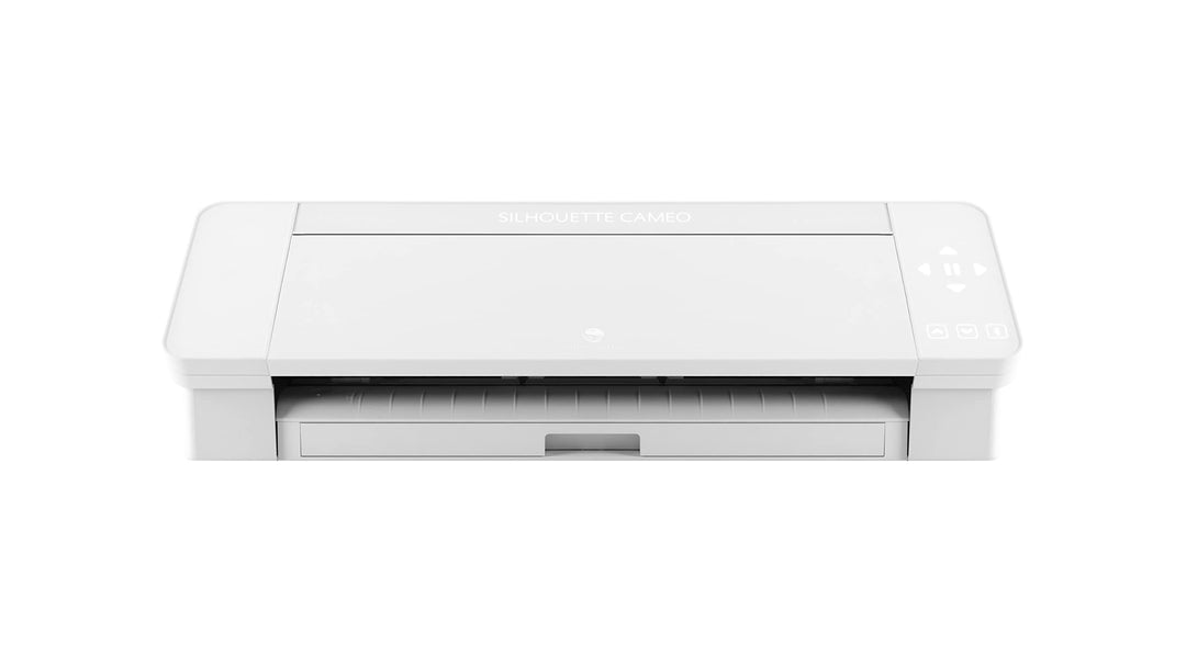 Silhouette America SILH-CAMEO-4-WHT-5T Silhouette Cameo 4 Schneideplotter, Weiss, 30,5 cm Schneidebr