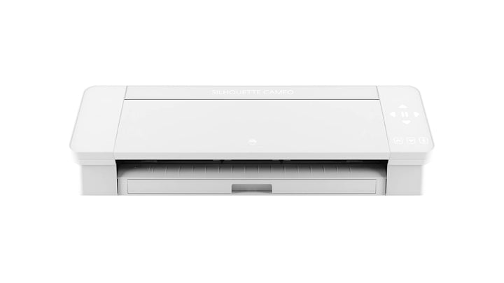 Silhouette America SILH-CAMEO-4-WHT-5T Silhouette Cameo 4 Schneideplotter, Weiss, 30,5 cm Schneidebr