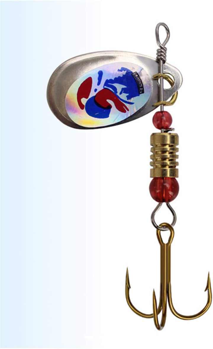 Angeln Köder Kunstköder Spinner Angeln Barsch Köder SpinnKöder Bunte Angelköder Spinner Blinker für