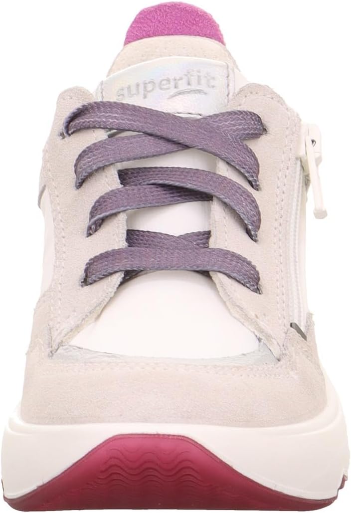 Superfit Mädchen Melody Sneaker 28 EU Weiss 1000, 28 EU Weiss 1000