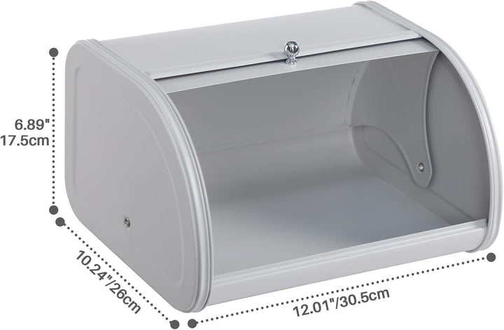 HollyHOME Brotkasten Brotaufbewahrungsbox, Metall-Brotkästen für die Küche, Brotaufbewahrungsbehälte
