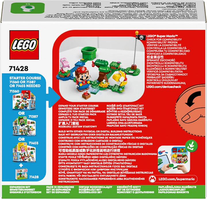 LEGO Super Mario Yoshis Wilder Wald – Erweiterungsset, Spielzeug mit 2 Yoshi-Figuren aus Steinen für