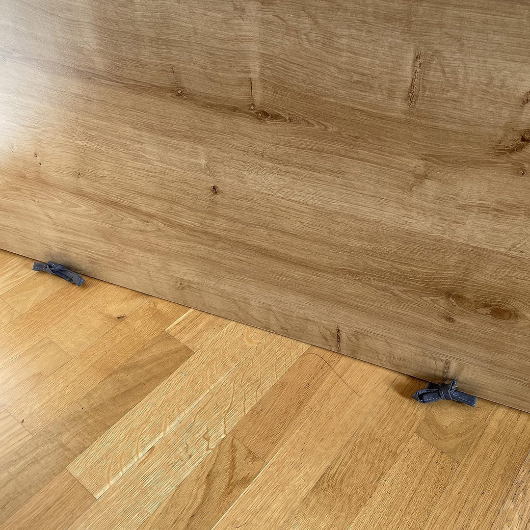 Bruni Windschlong – extra Schwerer Zugluftstopper für Türen bis zu 90 cm und Fenster, waschbar, Abri