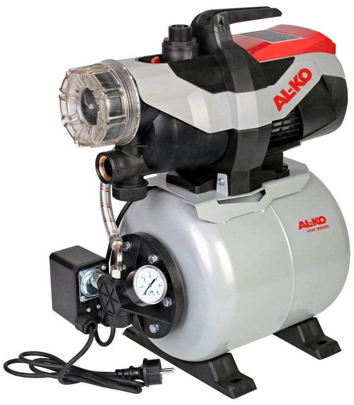 AL-KO Hauswasserwerk 3600 Easy (850 W Motorleistung, 3.600 l/h max. Förderleistung, 38 m max. Förder