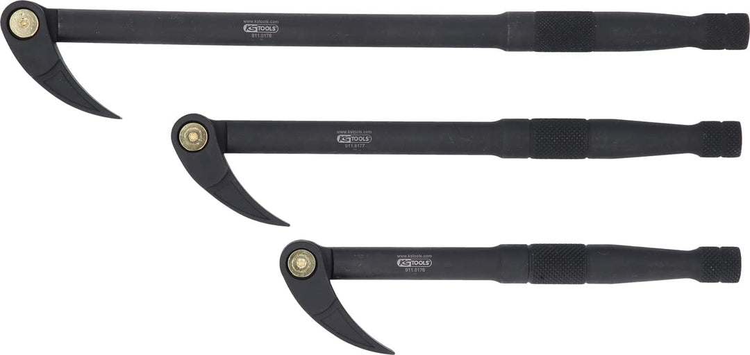KS Tools 911.8175 Gelenk-Rollkopf-Montierhebel-Satz, 3-tlg.