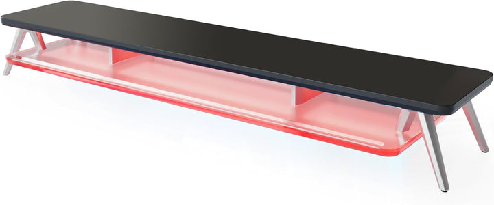 Fenge Monitorständer Riser mit Acrylablage und App-Steuerung LED Lights 108cm Grosser Computerstände