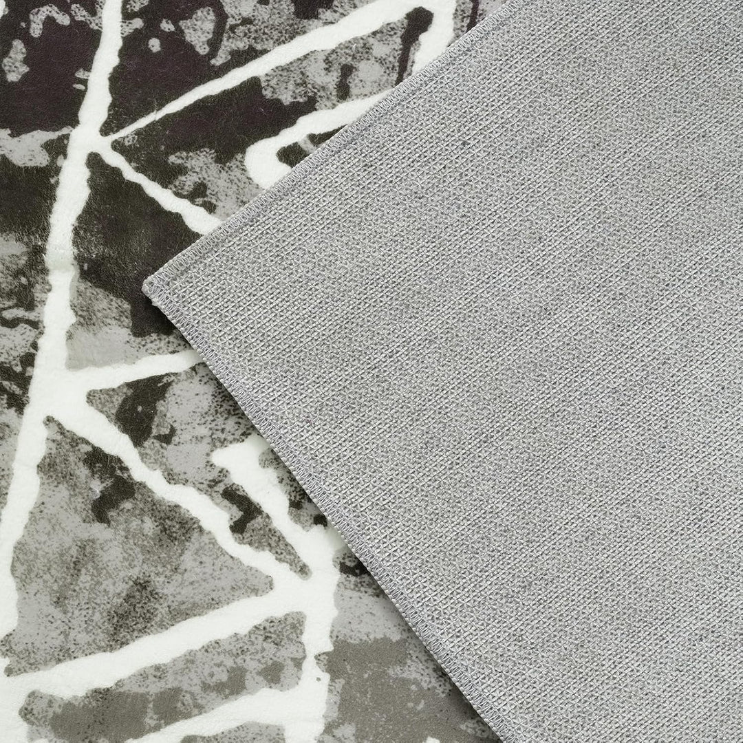 Carvapet Läufer Teppich 90x150cm rutschfest Lang Küchenteppich Waschbar Teppichläufer Weiche Mikrofa