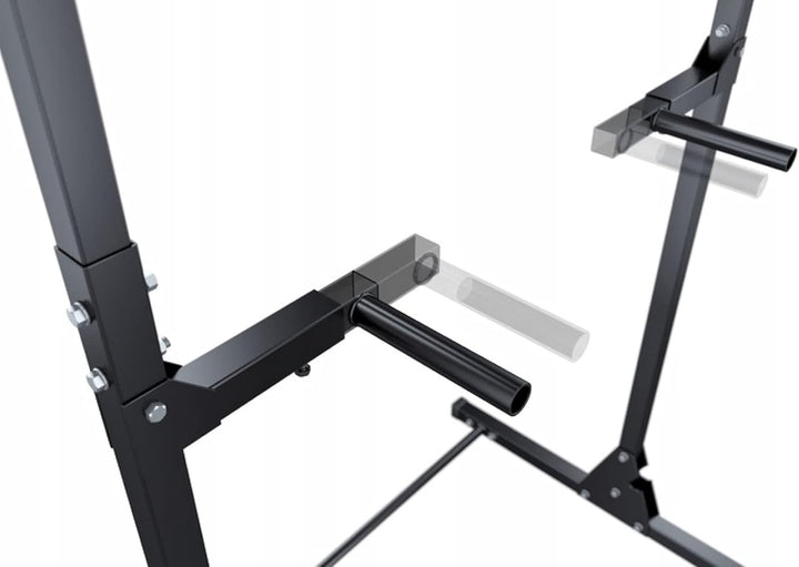 Klimmzugstange Dipstation Verstellbar Kraftstation Training Freistehend bis 320 kg Davski