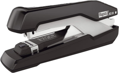 Rapid 5000546 Tacker Super Flachheftgerät (30 Blatt, Mühelos, Omnipress, Hochwertiges Ergonomisches