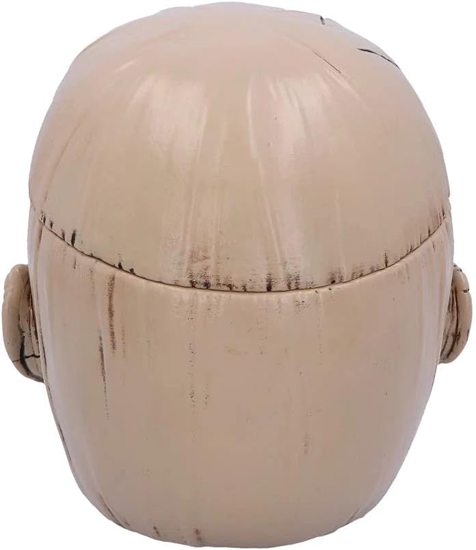Nemesis Now Trinket Box Iron Maiden Eddie The Trooper Head Schmuckkästchen, Polyresin, Beige, Einhei