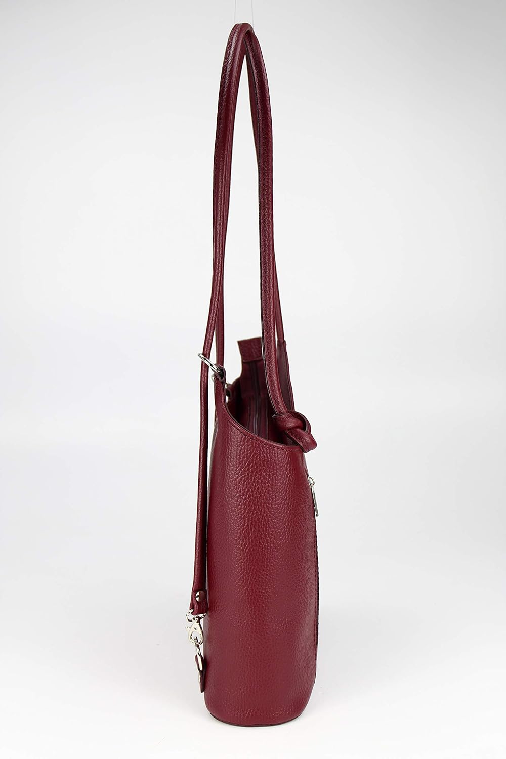 Belli italienische Ledertasche Backpack Classic 2in1 Damen Rucksack Leder Handtasche made in italy S