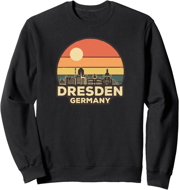 Vintage Dresden Skyline Sweatshirt