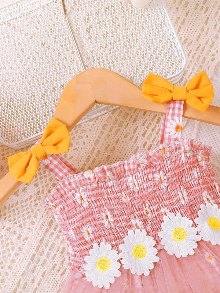 Sommerkleidung für Kleinkinder und Babys ärmelloses Sommerkleid mit Blumenmuster und süsser Mütze Kl