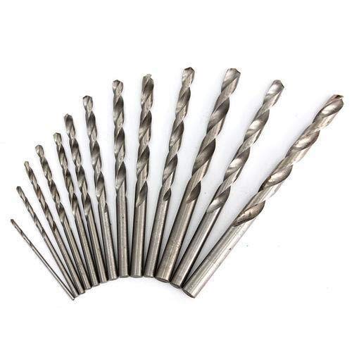 Metallbohrer HSS G DIN 1869 2,0-13,0mm Metallbohrer extra lang 7 mm Gesamtlänge 225mm 10 Stück, 7 mm