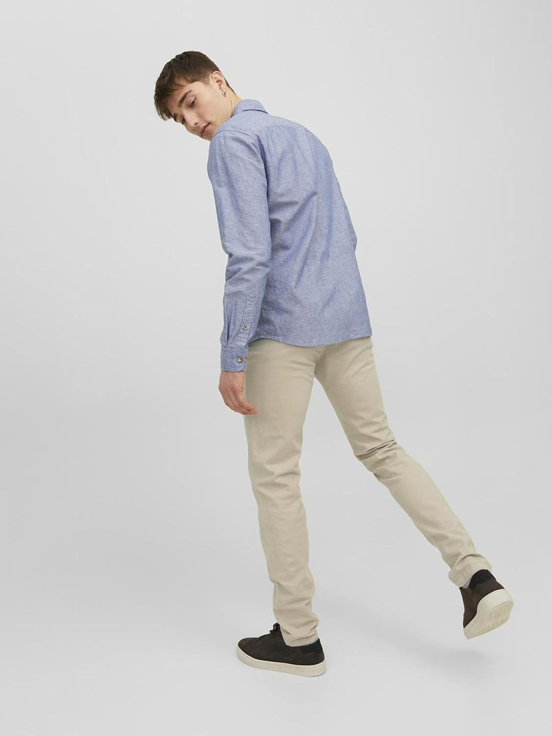 JACK &amp; JONES Herren Jpstmarco Fury Noos Male Chino Hose Slim Fit Chino Hose 32W / 34L Dune, 32W / 34