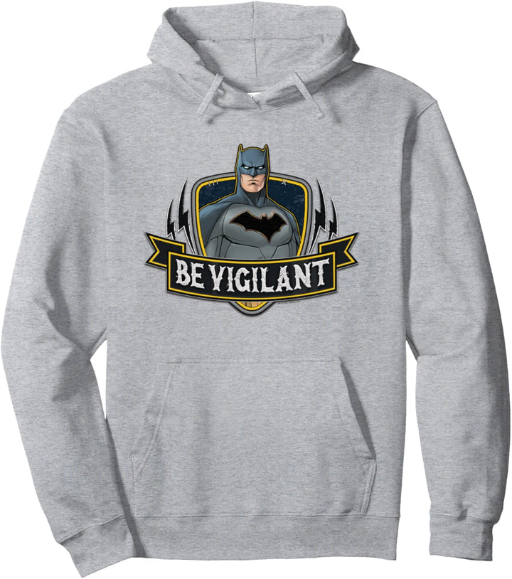 Batman Be Vigilant Pullover Hoodie
