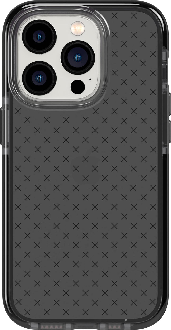Tech 21 iPhone 14 Pro Evo Check - Stossdämpfende &amp; schlanke Schutzhülle mit 15 Fuss FlexShock Multi-