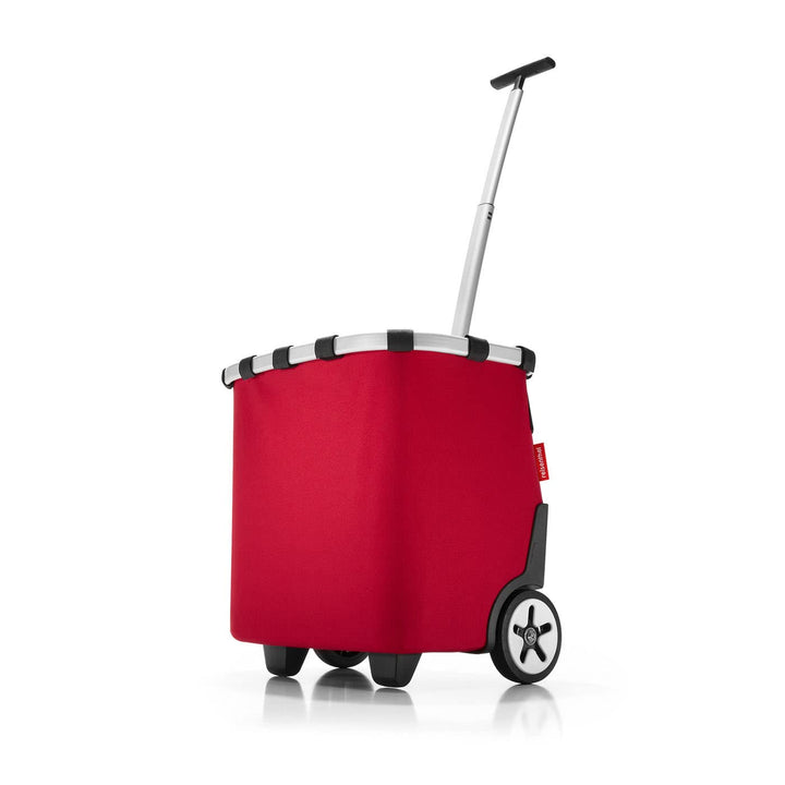 reisenthel carrycruiser Tragbarer Einkaufstrolley mit stabilem Aluminiumrahmen, Schultergurt und her